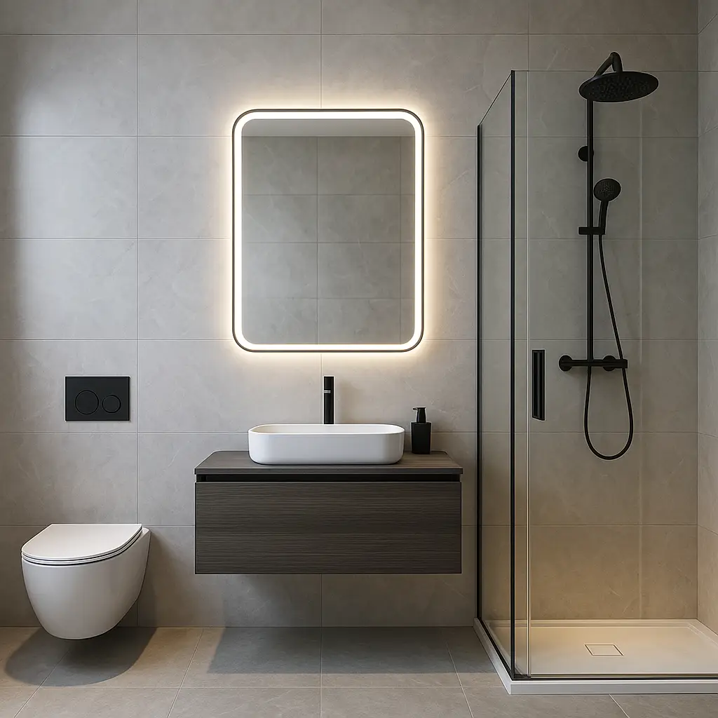 modern bathroom fitting